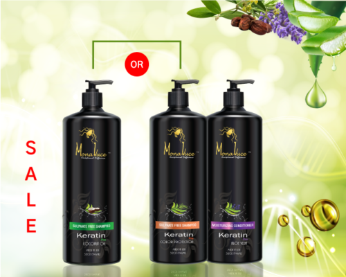 Monaluce Keratin Hair Care Product